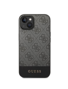 Funda Guess para Apple iPhone 14 Plus Gris con logo y...