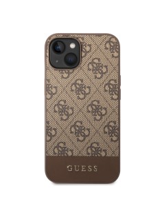 Funda Guess para Apple iPhone 14 Plus Marrón con logo y...