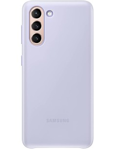 Funda Led Cover para Samsung Galaxy S21 Violeta Modelo...