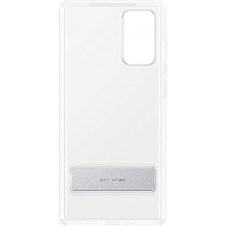 Funda con pie para Samsung Galaxy Note 20 Transparente Modelo EF-JN980CT| Estado Como Nuevo |  Outlet