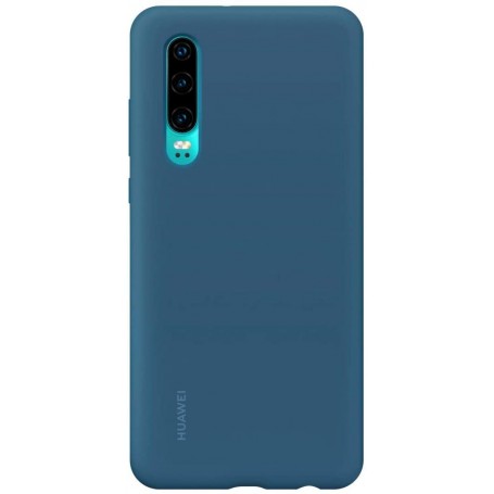 Funda Huawei De Silicona Para P30 Color Azul Modelo 51992850 | Estado Como Nuevo | Outlet