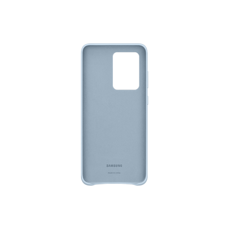 Funda Samsung En Piel para Galaxy S20 Ultra En Azul Celeste Modelo EF-VG988LL Nuevo