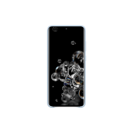 Funda Samsung En Piel para Galaxy S20 Ultra En Azul Celeste Modelo EF-VG988LL Nuevo