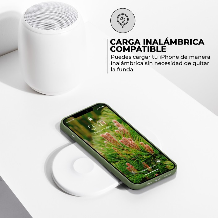 Funda Silicona para Apple iPhone 11 Pro Verde...