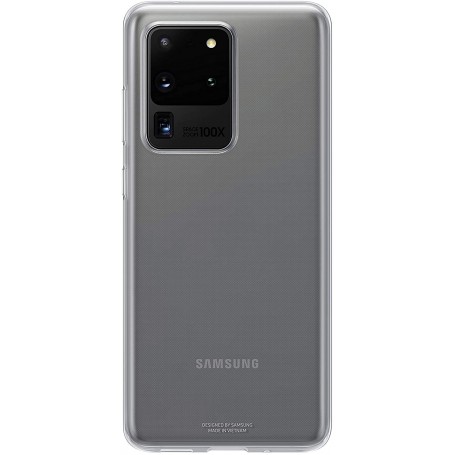 Funda Samsung Galaxy S20 Ultra Clear Cover - Transparente - EF-QG988TT | Estado Muy Bueno | Outlet