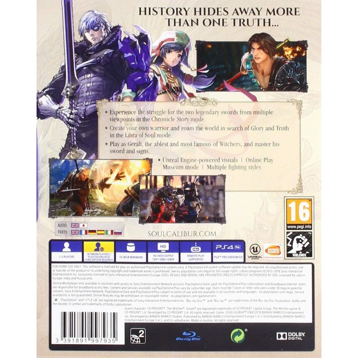 Juego Soulcalibur VI para Playstation 4 | PS4 |...