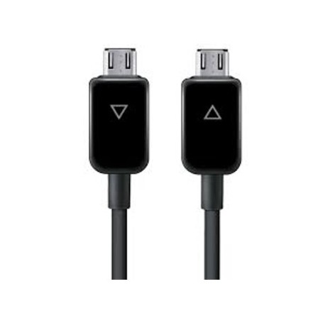 Cable Samsung para compartir carga de micro USB a micro USB Negro Modelo EP-SG900UBE
