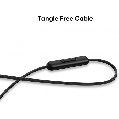 Auriculares Realme Buds 2 Modelo Neo RMA2016 Color Negro Conexión Jack 3.5mm