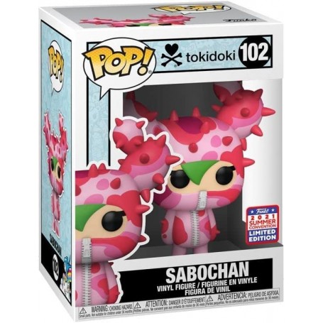Figura Funko Pop! Tokidoki Sabochan Modelo 102 | 55918 Edición Limitada