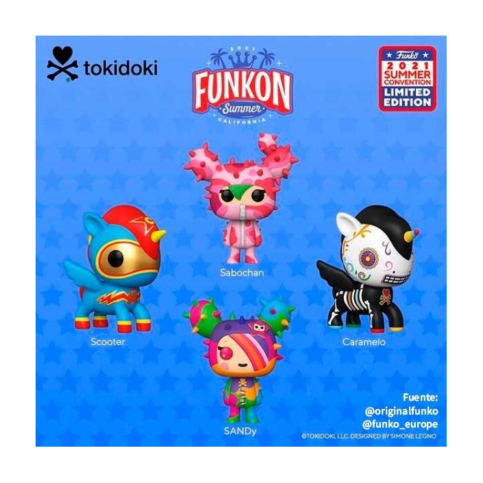 Figura Funko Pop! Tokidoki Sabochan Modelo 102...