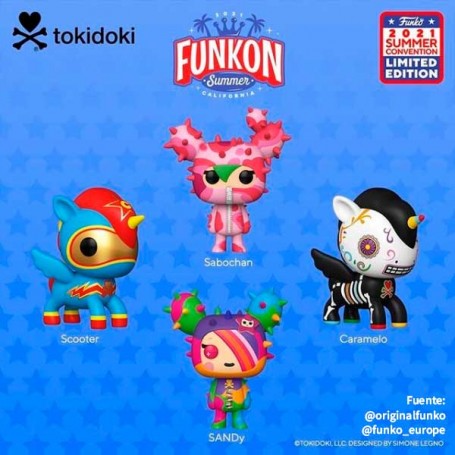 Figura Funko Pop! Tokidoki Sabochan Modelo 102 | 55918 Edición Limitada