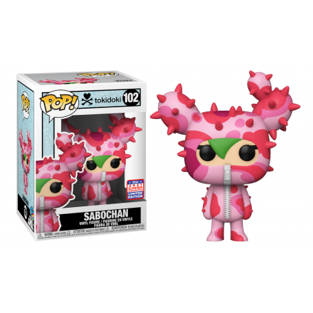 Figura Funko Pop! Tokidoki Sabochan Modelo 102 | 55918 Edición Limitada
