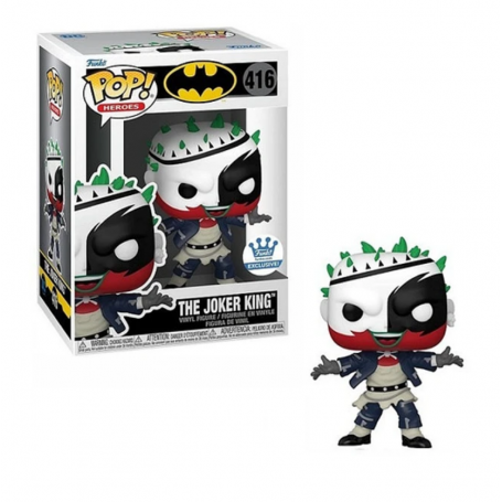 Figura Funko Pop! DC Héroes The Joker King Modelo 416 | 58203 Edición Exclusiva