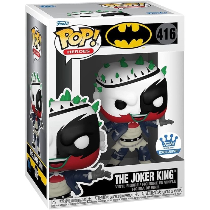 Figura Funko Pop! DC Héroes The Joker King...
