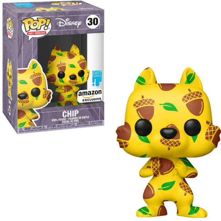 Figura Funko Pop! Disney Art Series Chip Modelo...