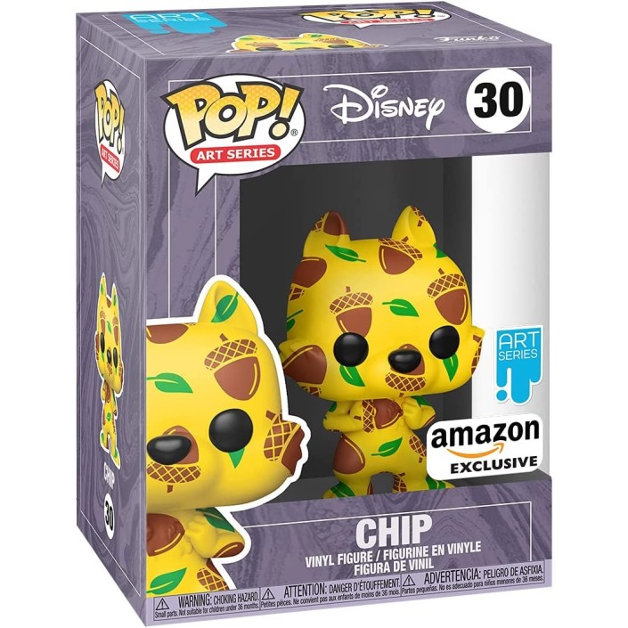 Figura Funko Pop! Disney Art Series Chip Modelo...