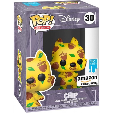 Figura Funko Pop! Disney Art Series Chip Modelo 30 | 55672 Edición Exclusiva