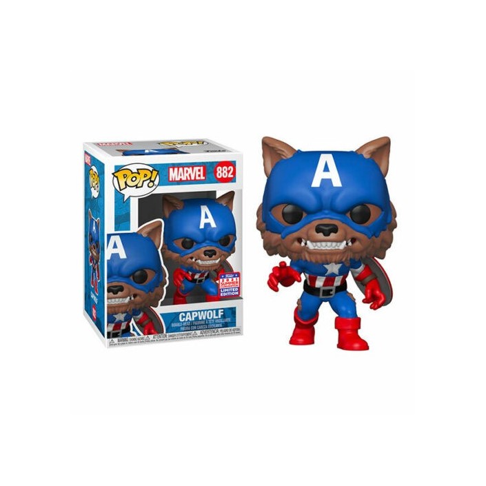 Figura Funko Pop! Marvel Capwolf Modelo 882 |...