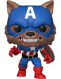 Figura Funko Pop! Marvel Capwolf Modelo 882 | 55506...
