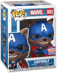 Figura Funko Pop! Marvel Capwolf Modelo 882 | 55506... 2