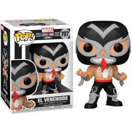 Figura Funko Pop! Marvel Lucha Libre El Venenoide (Venom) Modelo 707 | 53869