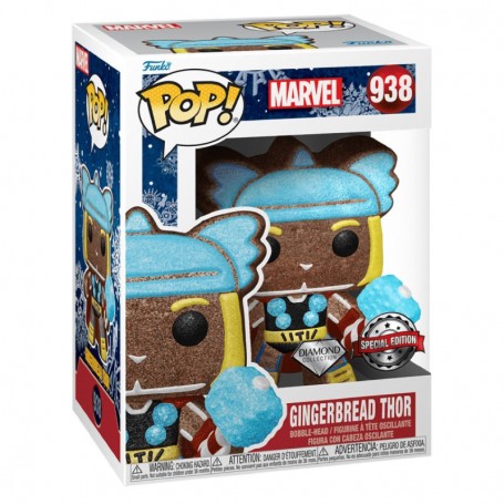 Figura Funko Pop! Marvel Thor como Galleta de Jengibre Modelo 938 | 58235 Edición Especial