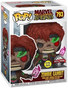 Figura Funko Pop! Marvel Zombies Zombie Gambit Modelo 793... 2