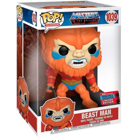 Figura Funko Pop! Masters del Universo Beast Man Modelo 1039 | 50677 Tamaño Gigante 25 cms Edición Limitada
