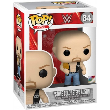 Figura Funko Pop! WWE Stone Cold Steve Austin Modelo 84 | 49263