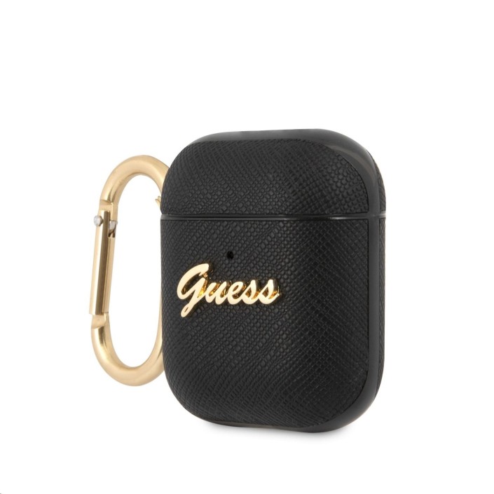 Funda Guess Silicona para Apple Airpods Negro...