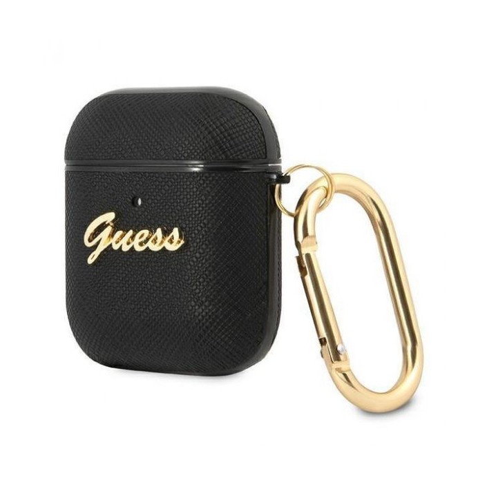 Funda Guess Silicona para Apple Airpods Negro...
