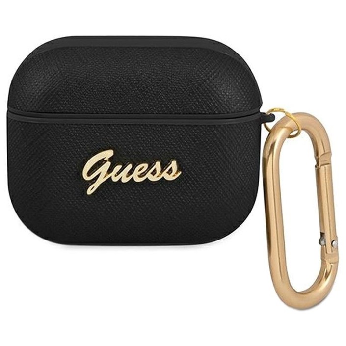 Funda Guess Silicona para Apple Airpods 3 Negro...