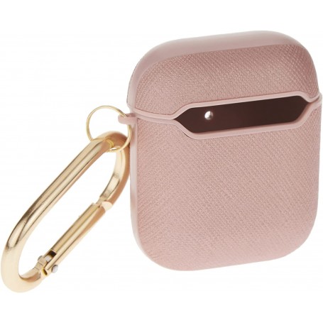 Funda Guess Silicona para Apple Airpods Rosa Saffiano Modelo GUA2SASMP