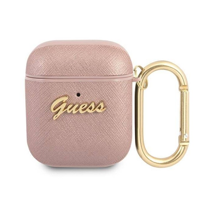 Funda Guess Silicona para Apple Airpods Rosa...