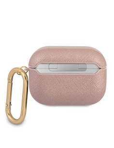 Funda Guess Silicona para Apple Airpods Pro Saffiano Rosa... 2