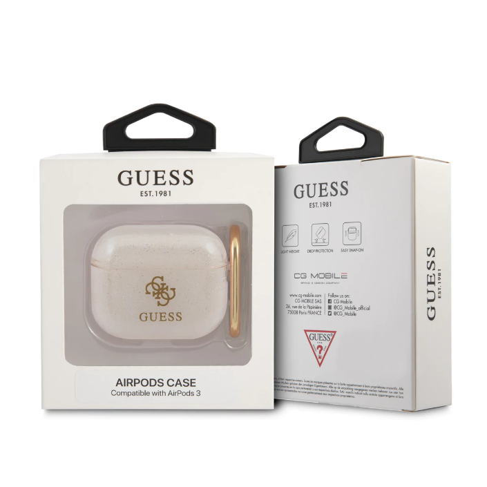 Funda Guess Silicona para Apple Airpods 3...
