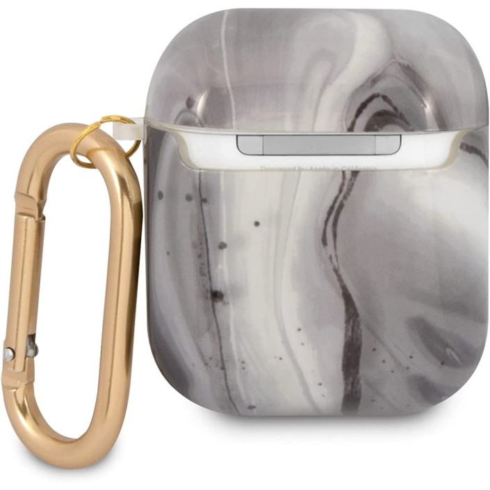 Funda Guess Silicona para Apple Airpods Negro...