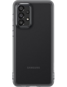 Funda Samsung Soft Clear Para Galaxy A33 Color Negro... 2