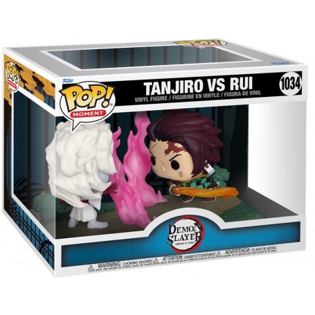 Figura Funko Pop! Moment Demon Slayer Tanjiro VS Rui Modelo 1034 | 49009