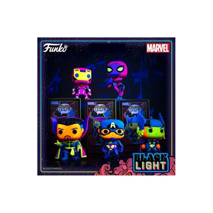 Figura Funko Pop! Marvel Black Light Thor...
