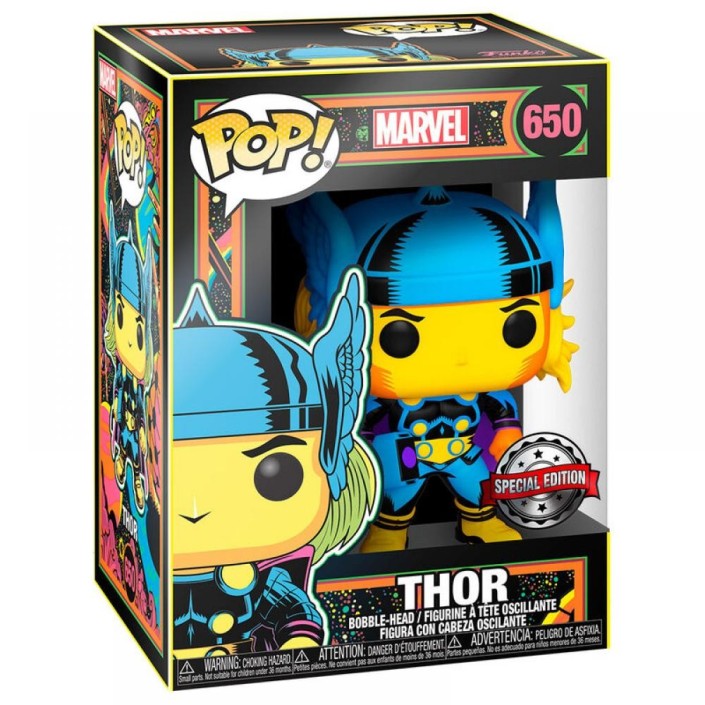 Figura Funko Pop! Marvel Black Light Thor...
