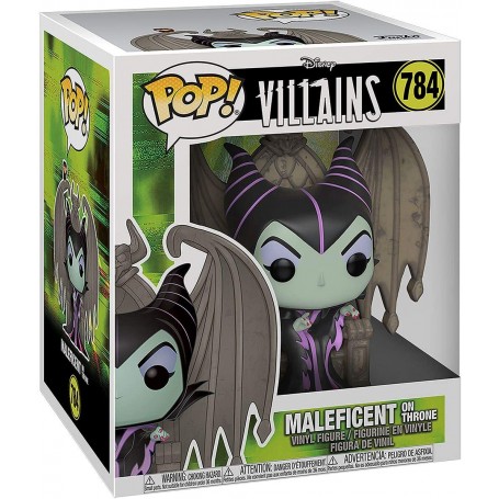 Figura Funko Pop! Deluxe Disney Villanas Maléfica en el trono Modelo 784 | 49817