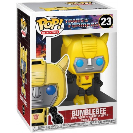 Figura Funko Pop! Juguetes Retro Transformers Bumblebee Modelo 23 |50966