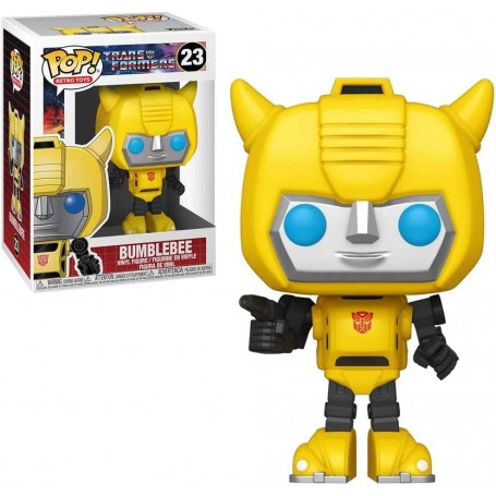 Figura Funko Pop! Juguetes Retro Transformers Bumblebee Modelo 23 |50966