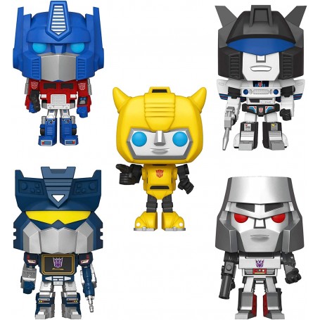 Figura Funko Pop! Juguetes Retro Transformers Bumblebee Modelo 23 |50966