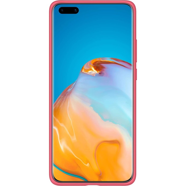 Funda Huawei TPU Para P40 Pro Color Rojo Modelo...