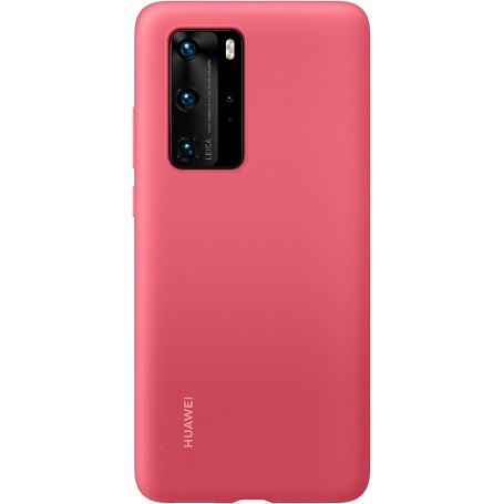 Funda Huawei TPU Para P40 Pro Color Rojo Modelo 51993805 Nuevo
