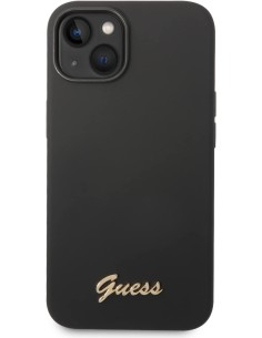 Funda Guess de Silicona para Apple iPhone 14 Color Negro...