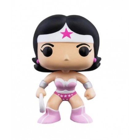 Figura Funko Pop! Héroes Wonder Woman Modelo 350 | 49989 Edición BCRF AECC | Outlet Caja Dañada