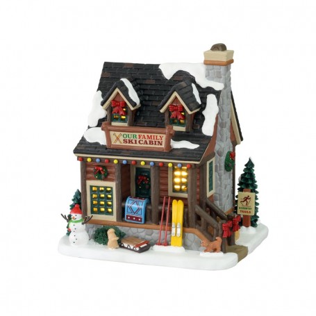 Figura Lemax Edificio Cabaña de Sky Our Family Modelo 15748